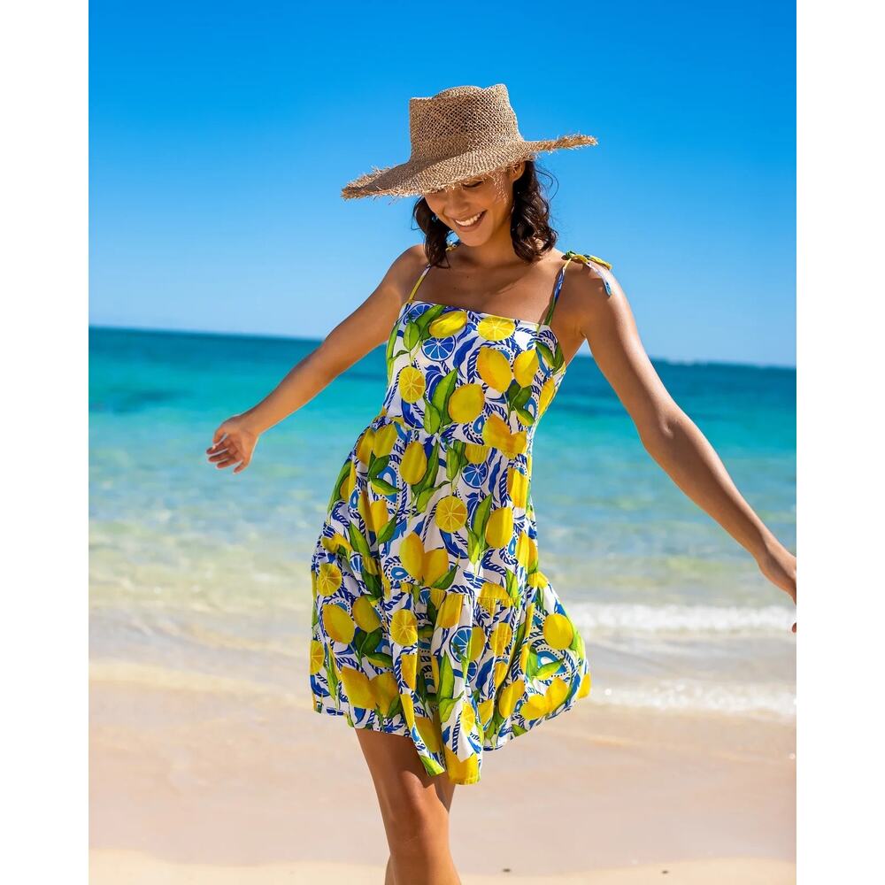 Kenny Flowers Positano dress XL